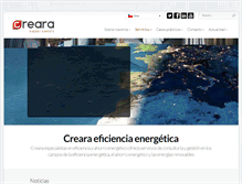 Tablet Screenshot of creara.cl