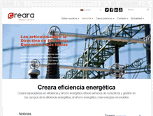 Tablet Screenshot of creara.co